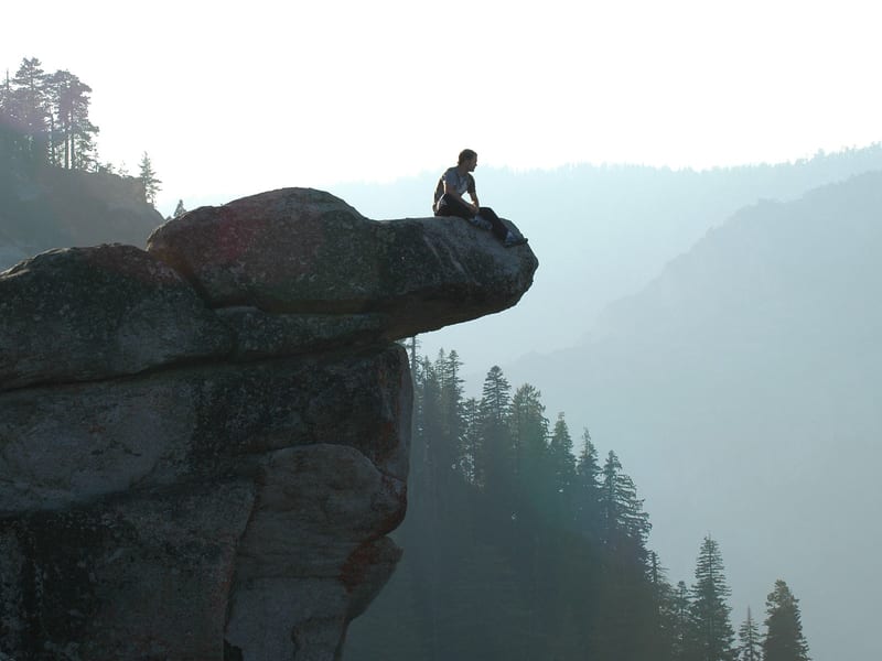 Carl Morris in Yosemite, California, USA